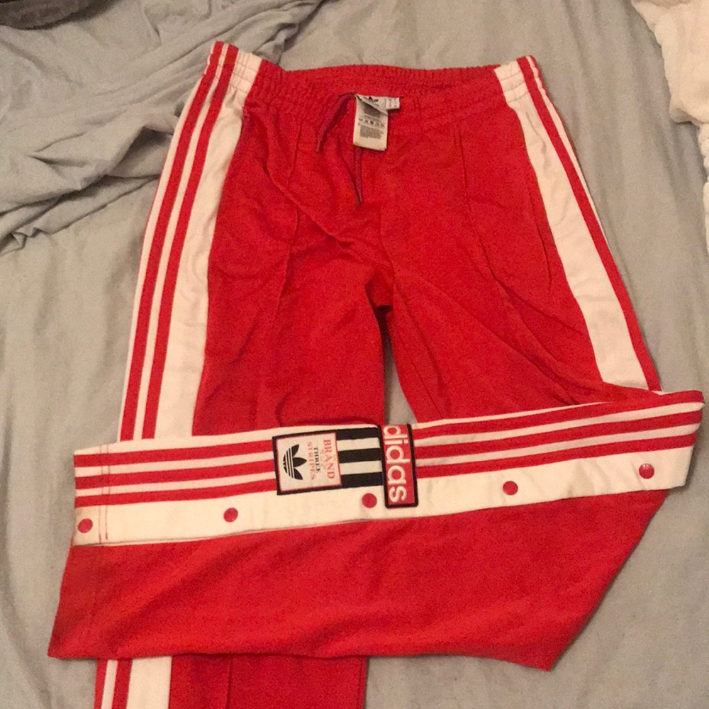Adidas track pants lightly worn